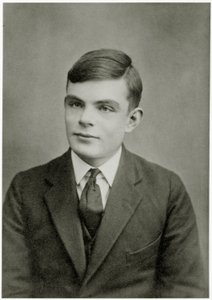 Porträt von Alan Mathison Turing von Unbekannt Unbekannt