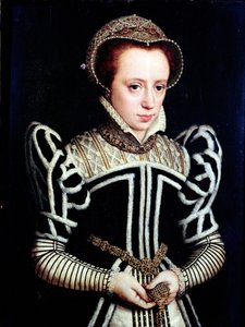 Porträt einer Dame, möglicherweise Maria Stuart (Öl)