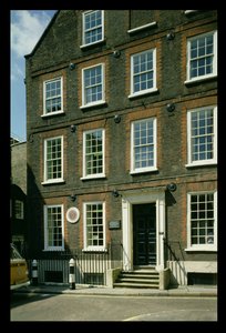 Samuel Johnsons Haus, City of London, erbaut 1700