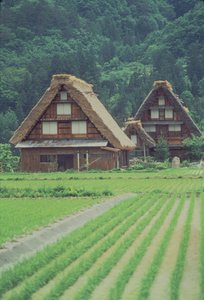 Shirakawa-Dorf, Gifu, Japan von Unbekannt Unbekannt