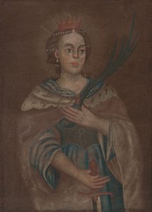 Heilige Katharina von Alexandrien von Unbekannt Unbekannt