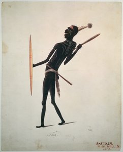 Towa von R. Browne (kolorierter Druck)