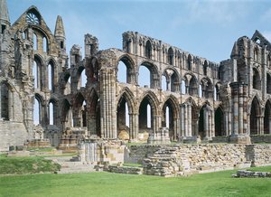 Ansicht von Whitby Abbey, North Yorkshire