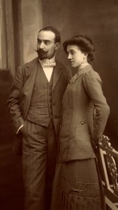 Alfredo Trombetta und seine Frau