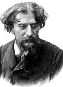 Alphonse Daudet (1840-1897) französischer Romanautor um 1892 (Gravur)