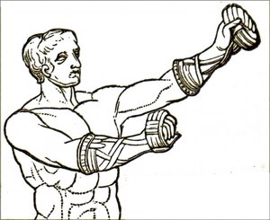 Ein früher Boxer von Unbekannt