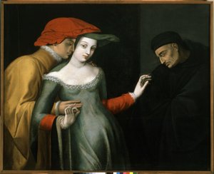 Anonymes Gemälde des 16. Jahrhunderts, Musée Granet, Aix-en-Provence von Unbekannter Künstler