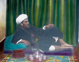 Araber beim Tee von Unbekannter Künstler