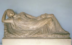 Schlafende Ariadne, hellenistisch aus Alexandria, 2. Jahrhundert v. Chr. von Unbekannt