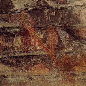 Australien, Northern Territory, Arnhem Land, Kakadu-Nationalpark, Obiri Rock, Aborigine-Felsmalereien