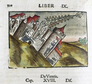Umgestürzte Gebäude bei einem Erdbeben von Unbekannt