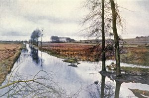 Schlacht an der Marne, Sümpfe von Saint Gond von Unbekannter Künstler