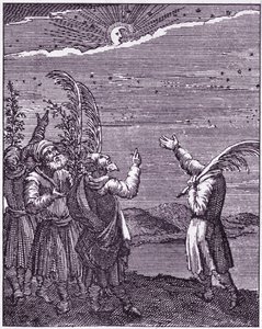 Segen auf den Neumond (aus einem Buch, veröffentlicht in Utrecht)