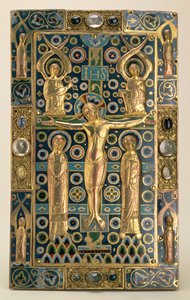 Buchdeckel, Limoges, frühes 13. Jahrhundert von Unbekannt