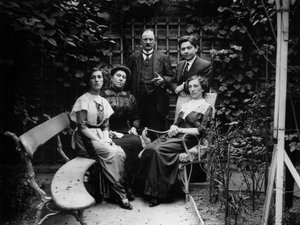 Bourgeois-Familie vor 1914