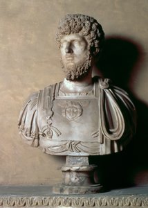 Büste des Lucius Aurelius Verus, römisch, 2. Jahrhundert