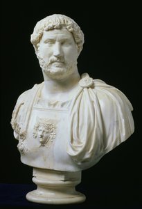 Büste des Kaisers Hadrian (Publius Aelius Hadrianus) (76-138), ca. 130 n. Chr.
