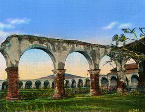 Kalifornien: Bögen der Mission San Juan Capistrano