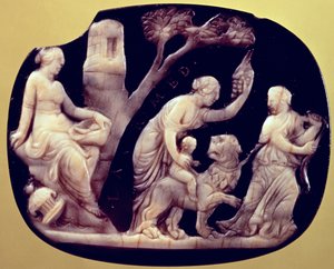 Kamee der Kindheit des Dionysos