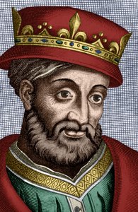Caribert I. (521-567), König von Paris 561-567, Sohn von Chlothar I. von Unbekannter Künstler