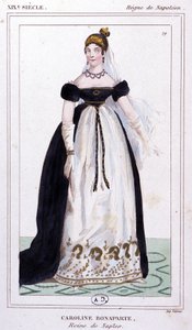 Caroline Bonaparte, ca. 1810 (Gravur)