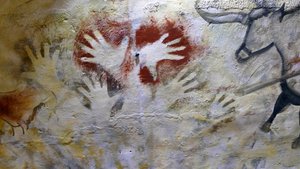 Höhlenmalereien in der Höhle von Altamira (Foto)