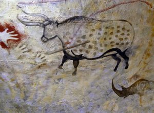 Höhlenmalereien in der Höhle von Altamira