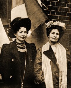 Christabel und Emmeline Pankhurst (Foto)
