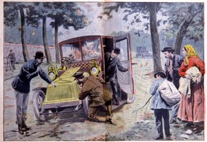 Clemenceau Autopanne im Süden Frankreichs von Unbekannter Künstler