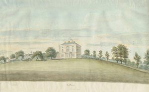 Colton - Bellamore House: Aquarell, um 1800