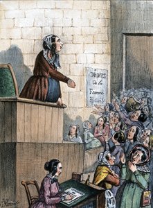 Konferenz über Frauenrechte von Unbekannter Künstler