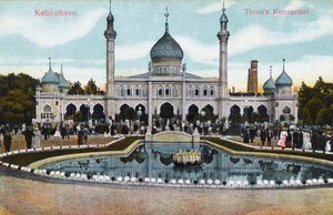 Kopenhagener Tivoli-Gärten von Unbekannter Künstler