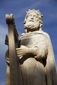 David-Statue in Salon-de-Provence, Salon-de-Provence, Frankreich