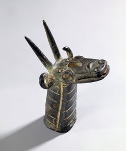 Drache, Symbol des Gottes Marduk, Spätassyrische Periode, ca. 800-600 v. Chr. von Unbekannt