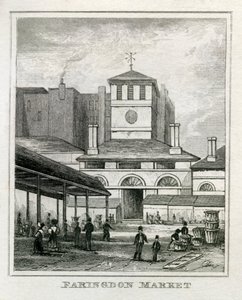 Farringdon Markt von Unbekannt