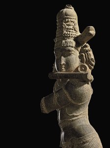 Figur von Venugopala, Südindien, späte Chola-/frühe Vijayanagar-Periode, spätes 13./frühes 14. Jahrhundert
