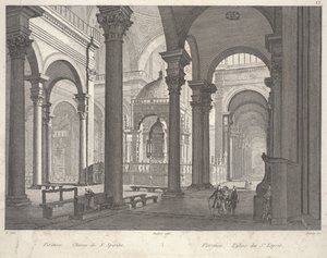 Florenz: Kirche des Heiligen Geistes