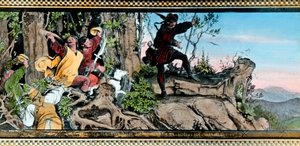 Gründung der Wartburg von Unbekannter Künstler