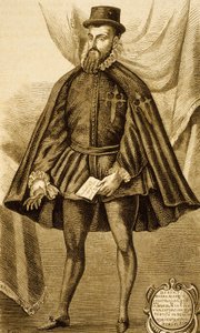 Francisco Pizarro (Gravur) von Unbekannter Künstler