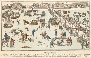 Frostmesse auf der Themse von Unbekannter Künstler