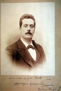 Giacomo Puccini (1858-1924) im Jahr 1893