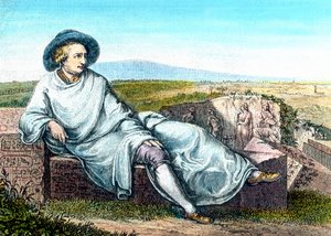 Goethe in der Campagna