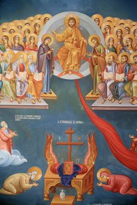Griechisch-orthodoxe Ikone, Thessaloniki, Griechenland