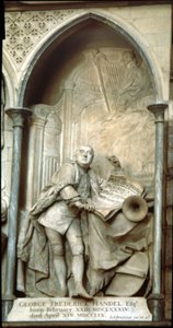 Handels Denkmal in Westminster