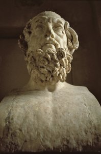 Kopf von Homer (Marmor)