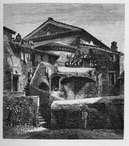 Geschichte des antiken Rom. Rom-Stiche von 1872 von Unbekannt