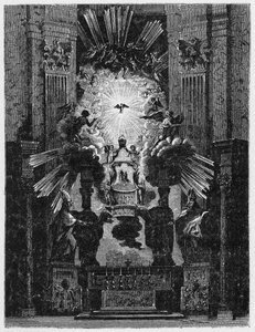 Geschichte des antiken Rom. Tribüne des heiligen Petrus