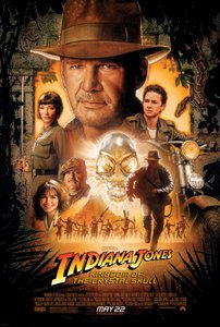 Indiana Jones und das Königreich des Kristallschädels von Steven Spielberg, 2008 (Poster) von Unbekannter Künstler