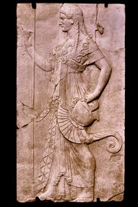 Italien: Archäologische Stätte von Herculaneum am Fuße des Vesuvs: Sacellum der vier Götter