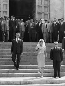 Jacqueline Kennedy in Italien